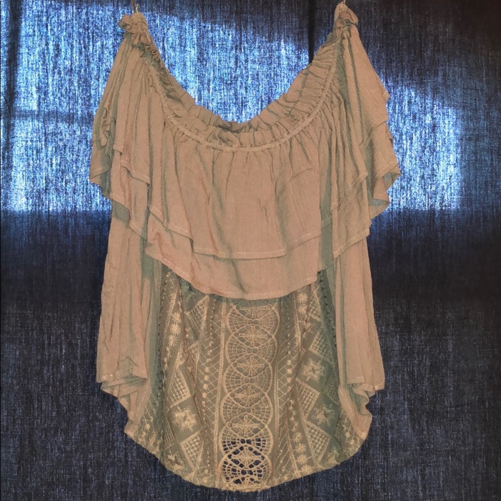 Strapless Blouse